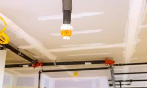 Foto del sistema pre-azione sprinkler a umido