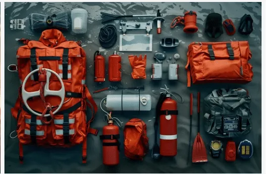 kit emergenza in mare