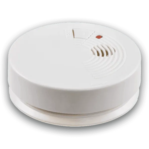 Rivelatore di fumo circolare bianco