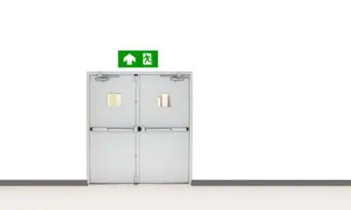uscita di emergenza ospedale